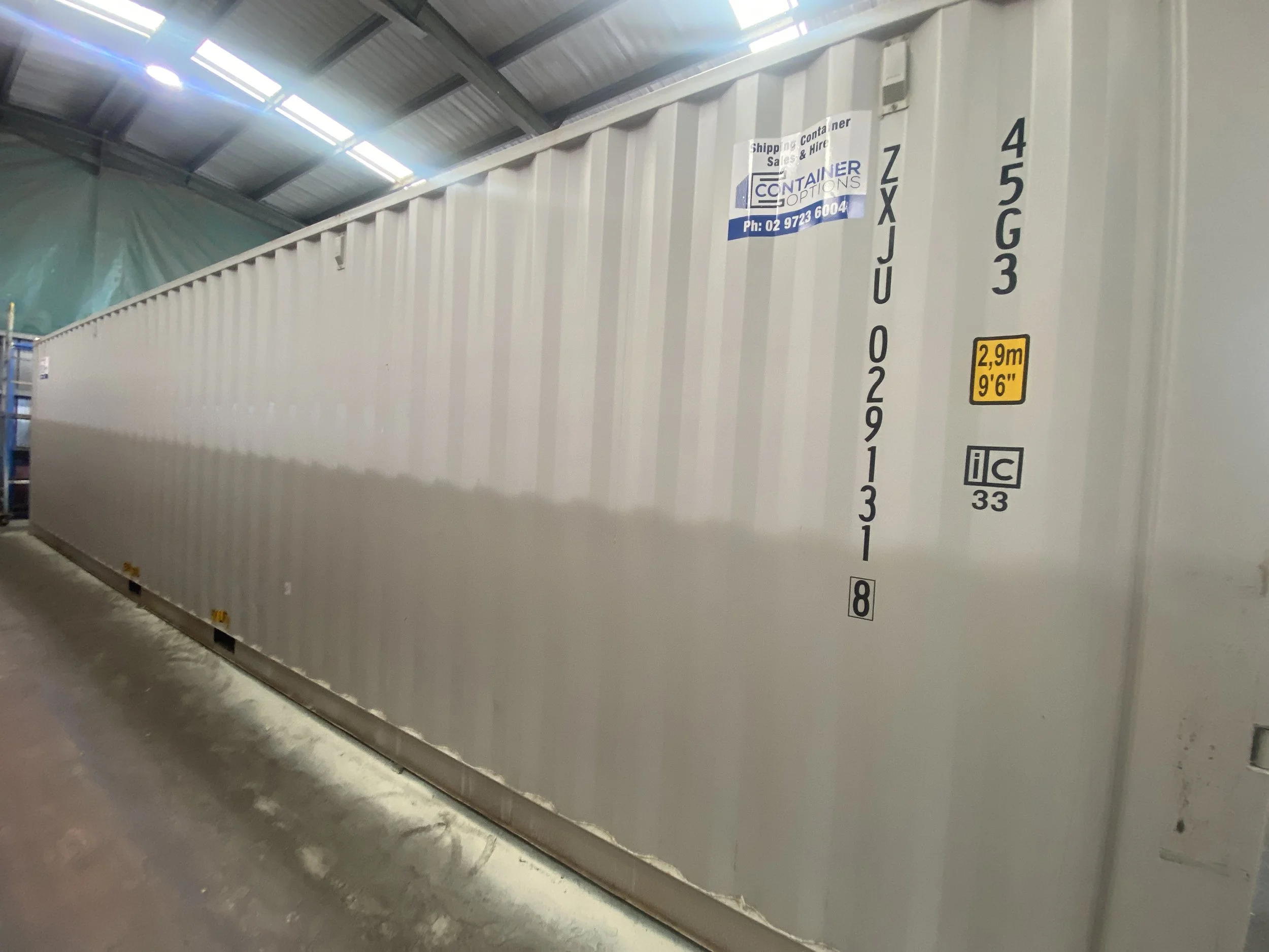コンテナ 40ft High Cube Cargo Worthy Shipping Container with extra